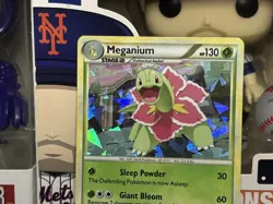 Pokemon TCG Heartgold & Soul Silver - Meganium #26/123 - Cracked Ice Holo Card - Image 2