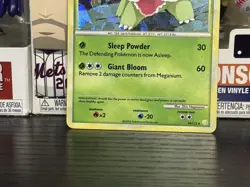 Pokemon TCG Heartgold & Soul Silver - Meganium #26/123 - Cracked Ice Holo Card - Image 3