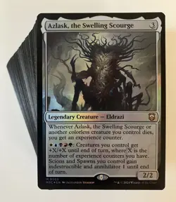 MTG Magic The Gathering WBURG Azlask Eldrazi Budget 100 Card Commander Deck - Image 1