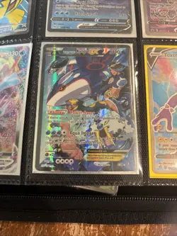 Pokemon TCG Team Aqua's Kyogre-EX Holo Card 6/34 Double Crisis Rare EX - Image 1