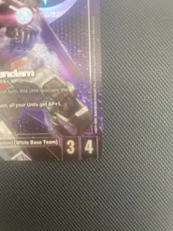 Gundam Card Game TCG Alternate Art LR+ Gundam RX-78-2 ST01-001 Card - Image 4