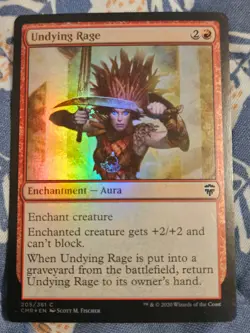 Undying Rage FOIL Commander Legends MTG Magic - Image 1