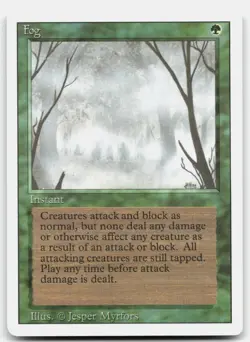 MTG Fog C Revised Edition MP - Image 1
