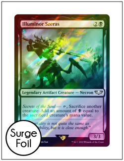 1x Illuminor Szeras, Surge Foil, Warhammer 40K, Magic MTG NM - Image 1