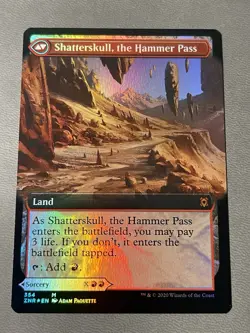 Shatterskull Smashing (Extended Art) FOIL Zendikar Rising 354 M MTG NM - Image 2