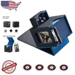 Luxury MTG Commander Deck Box - Patented Design for 100 Double-Sleeved Cards - Image 1