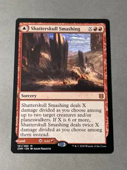 MTG Shatterskull Smashing Shatterskull, the Hammer Pass Zendikar Rising NM - Image 1