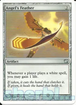 MTG Magic the Gathering TCG 9th Ninth Edition Angel's Feather Artifact 287 - Image 1