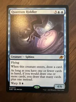 Quantum Riddler : MTG / Edge of Eternities #0072 / NM - Image 1