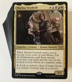 MTG Magic The Gathering WBURG Marina Vendrell 🚪 Budget 100 Card Commander Deck - Image 1