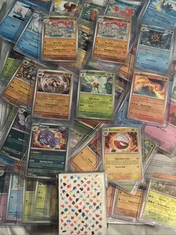 Pokemon TCG 151: Lot Of 60 Reverse Rare Cards With 151 Card Sleeves 2 - Image 2