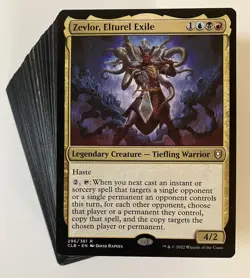 MTG Magic The Gathering Zevlor, Elturel Exile Budget 100 Card Commander Deck - Image 1