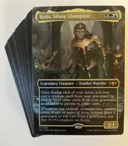 MTG Magic The Gathering Kotis, Sibsig Champion 🪦 Budget 100 Card Commander Deck - Image 1