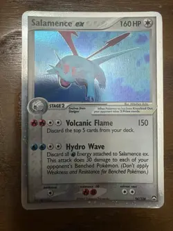 Pokemon EX Power Keepers Salamence EX 96/108 Holo Ultra Rare - Image 1
