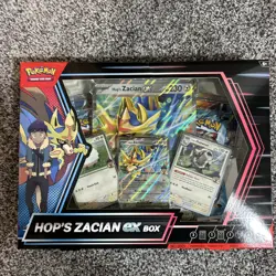 Pokemon TCG Hop's Zacian EX Collection Box Sealed - Image 1