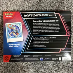 Pokemon TCG Hop's Zacian EX Collection Box Sealed - Image 2