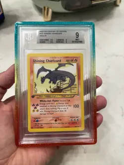 Shining Charizard 1st Edition Holo Pokemon Neo Destiny 107/105 - Image 1