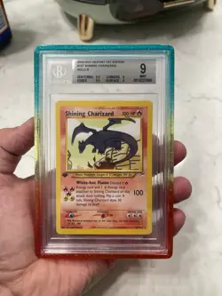 Shining Charizard 1st Edition Holo Pokemon Neo Destiny 107/105 - Image 2