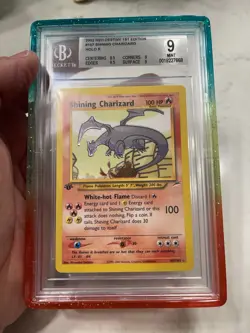 Shining Charizard 1st Edition Holo Pokemon Neo Destiny 107/105 - Image 5