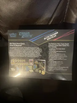 Pokemon TCG Crown Zenith Pokemon Center ELITE TRAINER BOX PLUS *SEALED* - Image 2