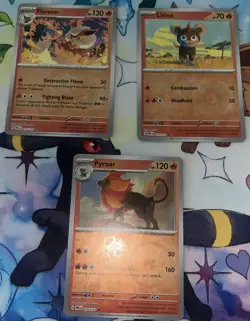 Pokemon TCG - Prismatic Evolutions Reverse Holo and Holo Lot - 120 Unique Cards - Image 2