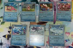 Pokemon TCG - Prismatic Evolutions Reverse Holo and Holo Lot - 120 Unique Cards - Image 3