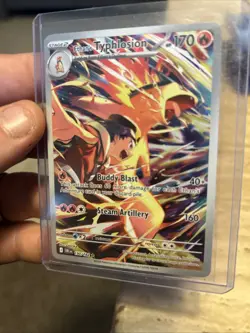 Ethan’s Typhoon 190/182 Pokemon TCG English Destined Rivals Illustration Rare M - Image 2