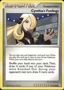 Cynthia's Feelings 131/146 | Legends Awakened | Pokemon TCG | English | Uncommon - Image 2