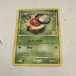 Pokemon TCG - Kricketot 86/123 Advent Countdown Calendar Promo - HP - Image 1