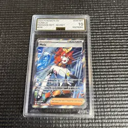 2023 POKEMON PAR EN-PARADOX RIFT ULTRA RARE #236 MELA AGS 10 - Image 1