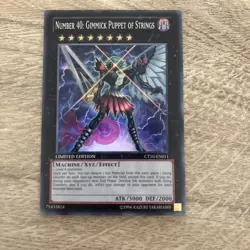 YUGIOH Super Rare Number 40: Gimmick Puppet Of Strings CT10-EN011 - Image 1