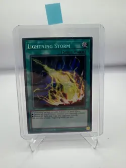 Yugioh Lightning Storm MP22-EN253 Secret Rare 1st Edition NM - Image 1