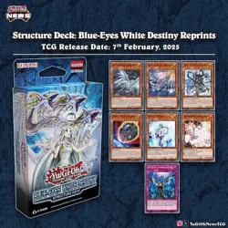 Yugioh Structure Deck: Blue-Eyes White Destiny (DE) (REPRINT) Neu & OVP Dragon - Image 2