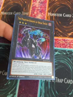 Yugioh The Phantom Knights of Break Sword RA02-EN035 Ultra Rare 1st Edition NM - Image 2