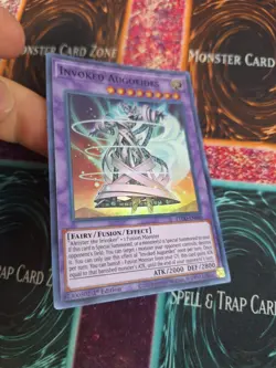 Yugioh Invoked Augoeides ETCO-EN040 Super Rare 1st Edition Near Mint - Image 2