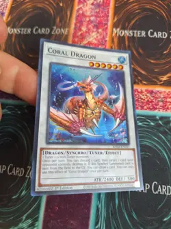 Yugioh Coral Dragon RA02-EN031 Super Rare 1st Edition Near Mint - Image 2