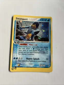 Pokemon Swampert EX Ruby & Sapphire Card 13/109 Holo Rare - Image 1