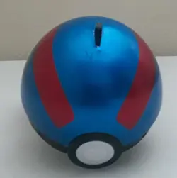 Pokemon Trading Card Game PokeBall Collectors Tin Great Ball COIN BANK TCG EMPTY - Image 2