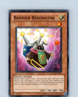 Yu-Gi-Oh TCG Barrier Resonator STOR-EN006 Unlimited Common Card NM - Image 1