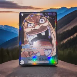 OP09-081 Marshall.D.Teach Leader Alt Art One Piece TCG English Card - Image 1