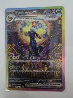 Umbreon ex 161/131 Prismatic Evolutions Fan Art Card Read Description - Image 1