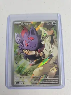Pokemon TCG Journey Together N's Zorua #189 Holo Promo Card - Image 1