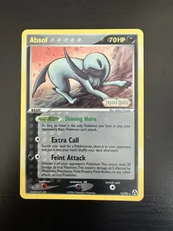 Absol Holo 15/92 - EX Legend Maker - NM - Rare Vintage Pokemon Card - Image 1