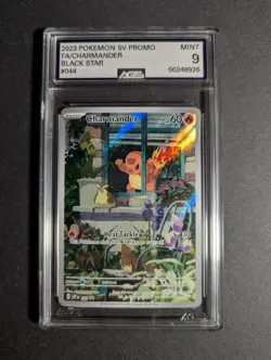 Charmander SVP044 Obsidian Flames ETB Promo Card Pokemon AGS 9 Mint - Image 1