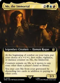 Me, the Immortal (Extended Art) -Foil Light Play MTG - Image 1