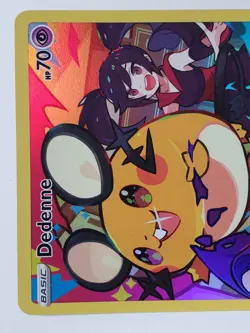 HOLO Dedenne TG07/TG30 NM Brilliant Stars Trainer Gallery Pokemon Card Kurumitsu - Image 2