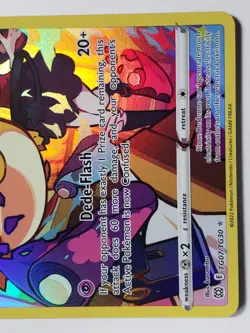 HOLO Dedenne TG07/TG30 NM Brilliant Stars Trainer Gallery Pokemon Card Kurumitsu - Image 3