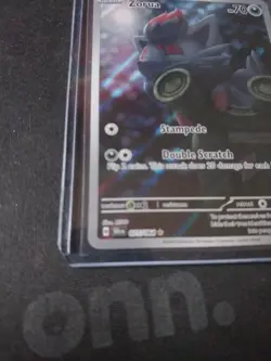 Pokemon TCG Zorua 075/064 Shrouded Fable Holo Card Illustration Rare Full Art - Image 3