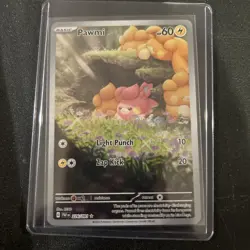 Pawmi 226/091 Paldean Fates (PAF) LP Illustration Rare Pokemon Card - Image 1