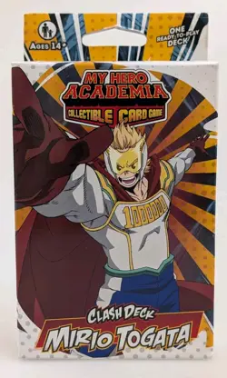 Mirio Togata Clash Deck My Hero Academia Collectible Card Game new - Image 1